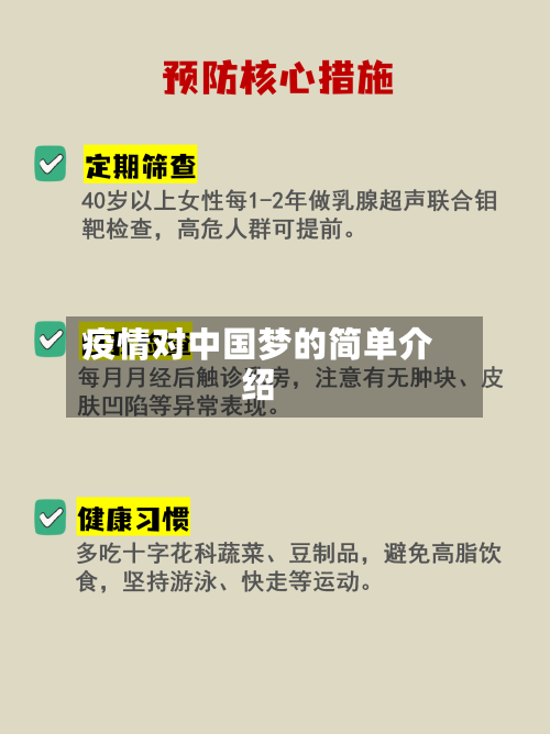 疫情对中国梦的简单介绍