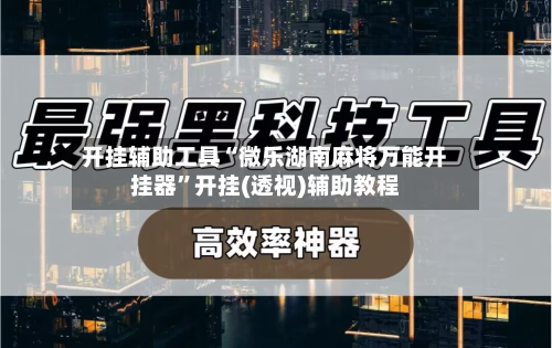 开挂辅助工具“微乐湖南麻将万能开挂器”开挂(透视)辅助教程-第2张图片
