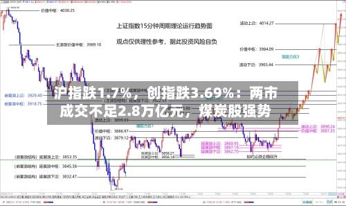 沪指跌1.7%，创指跌3.69%：两市成交不足2.8万亿元，煤炭股强势-第2张图片
