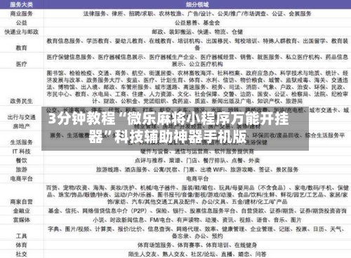 3分钟教程“微乐麻将小程序万能开挂器”科技辅助神器手机版-第2张图片