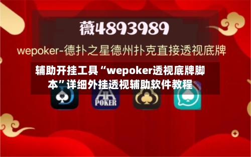 辅助开挂工具“wepoker透视底牌脚本	”详细外挂透视辅助软件教程-第2张图片