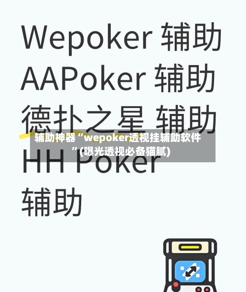 辅助神器“wepoker透视挂辅助软件”(曝光透视必备猫腻)-第2张图片