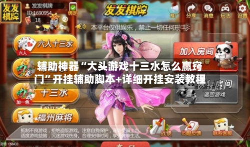 辅助神器“大头游戏十三水怎么赢窍门	”开挂辅助脚本+详细开挂安装教程-第2张图片