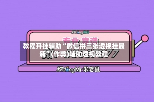 教程开挂辅助“微信拼三张透视挂最新”(作弊)辅助透视教程-第3张图片