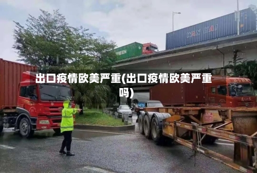 出口疫情欧美严重(出口疫情欧美严重吗)-第2张图片