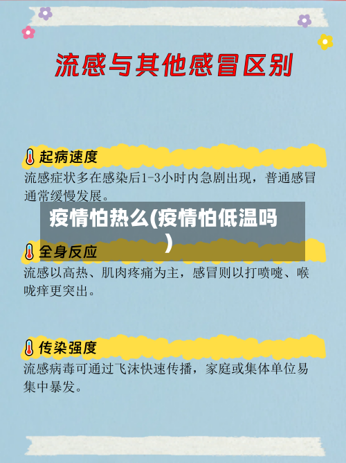 疫情怕热么(疫情怕低温吗)