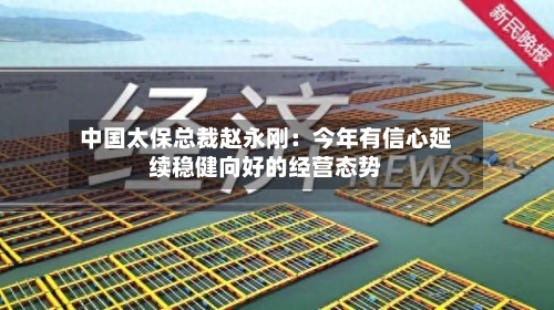 中国太保总裁赵永刚：今年有信心延续稳健向好的经营态势