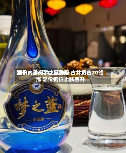 酒价内参6月11日费用发布：洋河梦之蓝M6+古井贡古20领涨 总价低位止跌回升-第2张图片