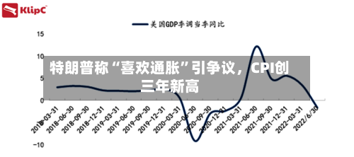 特朗普称“喜欢通胀”引争议	，CPI创三年新高-第3张图片