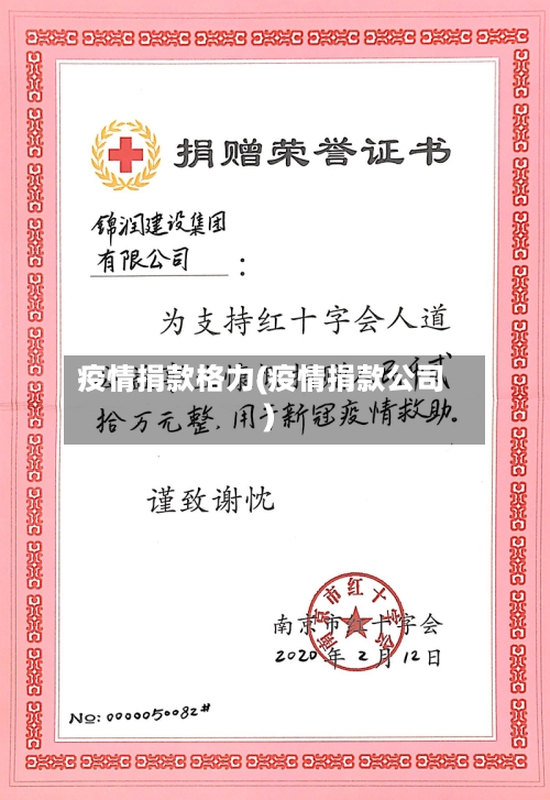 疫情捐款格力(疫情捐款公司)
