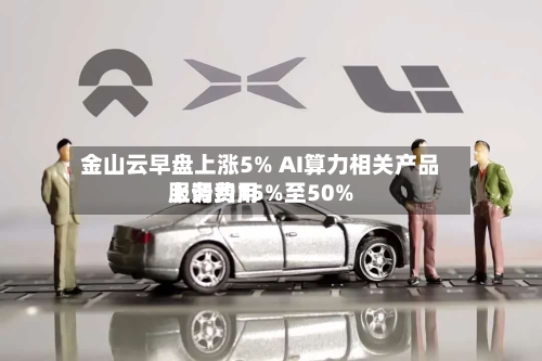 金山云早盘上涨5% AI算力相关产品服务费用上调约15%至50%