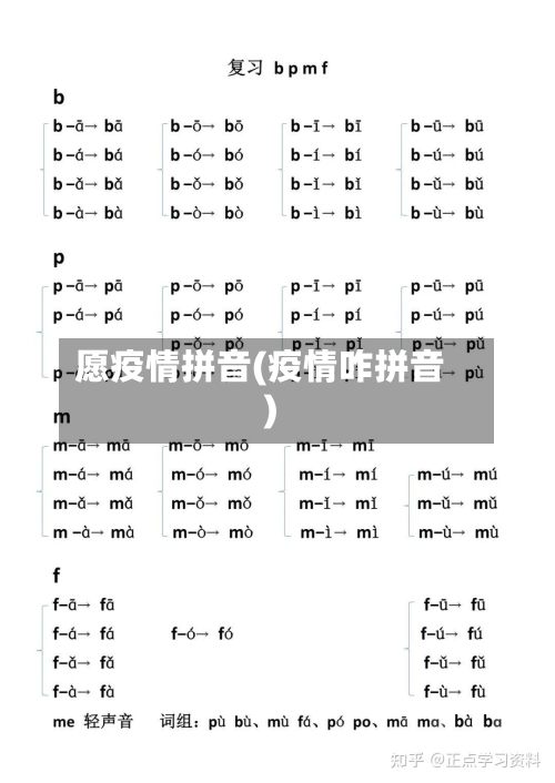 愿疫情拼音(疫情咋拼音)-第2张图片