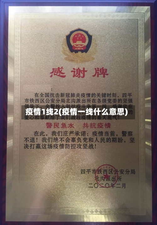 疫情1线2(疫情一线什么意思)