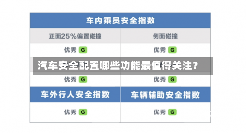 汽车安全配置哪些功能最值得关注?-第2张图片