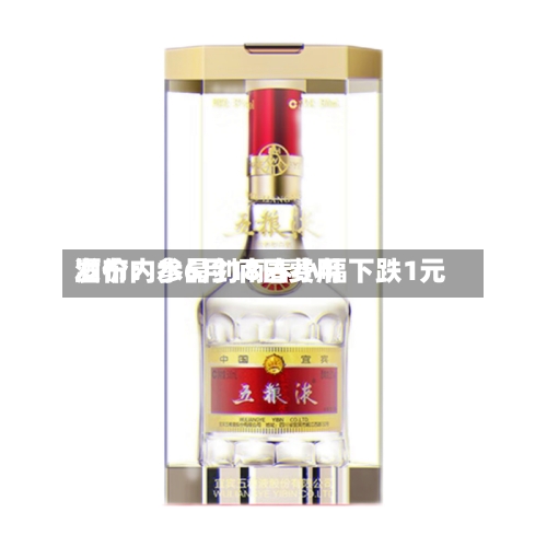 酒价内参6月18日费用发布：水晶剑南春小幅下跌1元-第2张图片