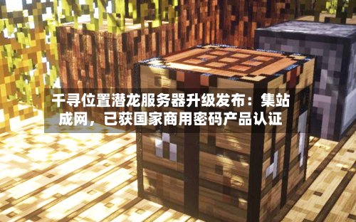 千寻位置潜龙服务器升级发布：集站成网，已获国家商用密码产品认证-第3张图片