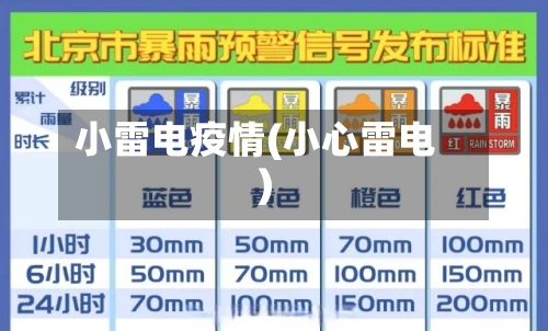 小雷电疫情(小心雷电)-第3张图片