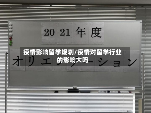 疫情影响留学规划/疫情对留学行业的影响大吗