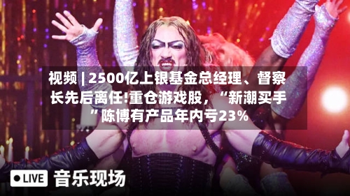 视频 | 2500亿上银基金总经理、督察长先后离任!重仓游戏股，“新潮买手”陈博有产品年内亏23%-第2张图片