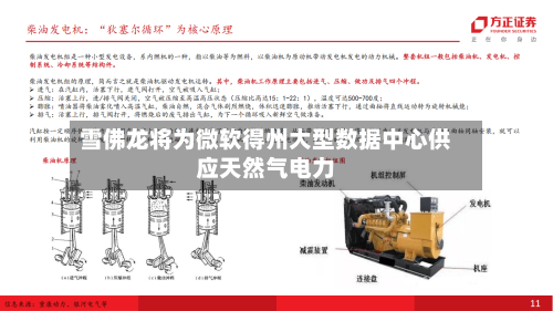 雪佛龙将为微软得州大型数据中心供应天然气电力