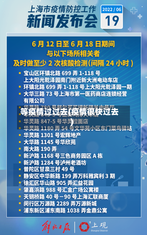 等疫情过过去(疫情很快过去)-第2张图片