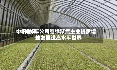 中钢世界：2026年公司继续聚焦主业提质增效，推进高水平世界化发展-第2张图片
