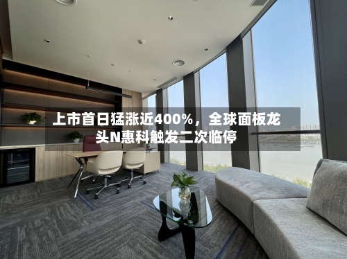 上市首日猛涨近400%，全球面板龙头N惠科触发二次临停-第3张图片