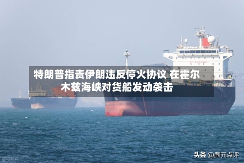 特朗普指责伊朗违反停火协议 在霍尔木兹海峡对货船发动袭击