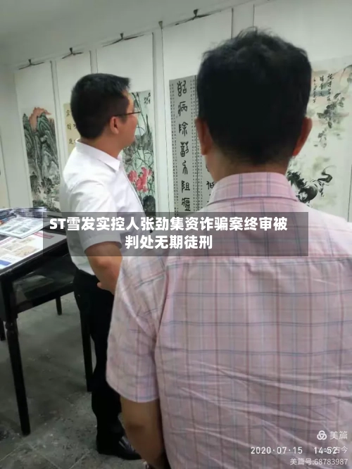 ST雪发实控人张劲集资诈骗案终审被判处无期徒刑