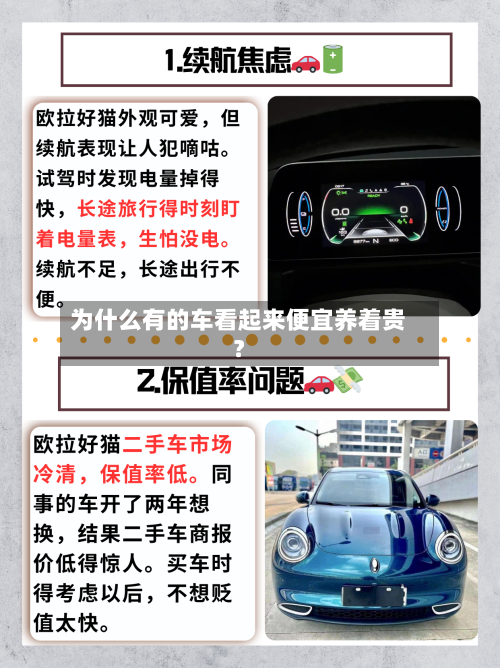 为什么有的车看起来便宜养着贵？-第2张图片