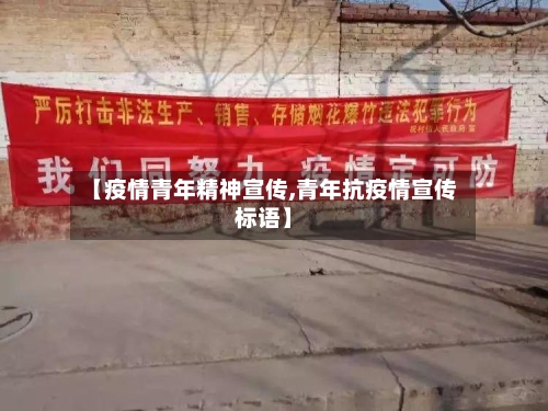 【疫情青年精神宣传,青年抗疫情宣传标语】